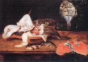 Alexander Still-Life with Fish oil