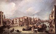 Canaletto Grand Canal: Looking North-East toward the Rialto Bridge ffg USA oil painting artist