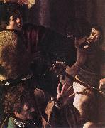Caravaggio The Martyrdom of St Matthew (detail) fg USA oil painting reproduction