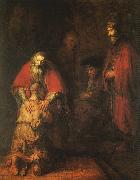 Rembrandt The Return of the Prodigal Son USA oil painting artist