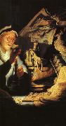 Rembrandt The Rich Old Man from the Parable USA oil painting artist