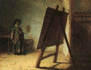 Rembrandt Artist in his Studio USA oil painting artist
