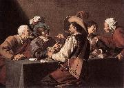 ROMBOUTS, Theodor The Card Players dh USA oil painting artist