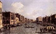 Canaletto Looking South-East from the Campo Santa Sophia to the Rialto Bridge USA oil painting artist