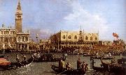 Canaletto named Canaletto Venetie, the Bacino Tue S. Marco on Hemelvaartsdag USA oil painting artist