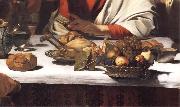 Caravaggio Detail of The Supper at Emmaus USA oil painting artist