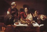 Caravaggio Maltiden in Emmaus USA oil painting artist