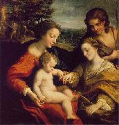 Correggio The Mystic Marriage of St. Catherine USA oil painting artist