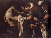 GUERCINO return of the prodigal son USA oil painting artist