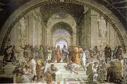 Raphael school of athens oil