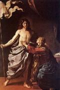GUERCINO Apparition of Christ to the Virgin USA oil painting artist