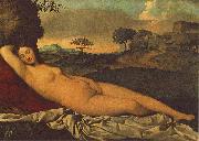 Giorgione Sleeping Venus USA oil painting artist