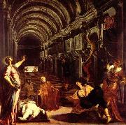 Tintoretto Finding of the body of St Mark USA oil painting artist