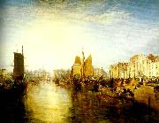 J.M.W.Turner harbour of dieppe USA oil painting artist