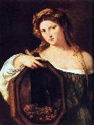 Titian Profane Love - Vanity USA oil painting artist