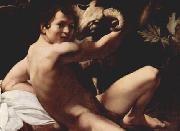 Caravaggio Johannes der Taufer USA oil painting artist