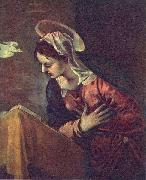 Tintoretto Maria Verkundigung USA oil painting artist