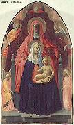 MASACCIO Madonna and Child with St. Anne USA oil painting artist