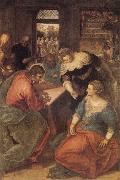 Tintoretto Christ with Mary and Martha USA oil painting reproduction