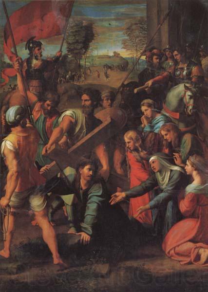 Raphael Christ Falls on the Road to Calvary